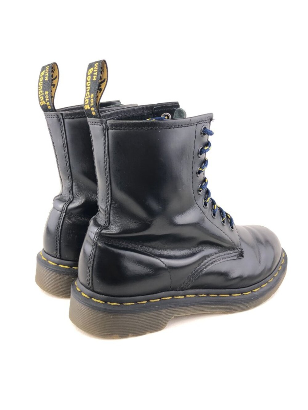 Dr. Martens 1460 Black Patent Leather Combat Boots 7 - Picture 5 of 14